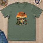 T-shirt mockup — Military Green