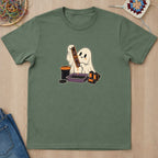 T-shirt mockup — Military Green