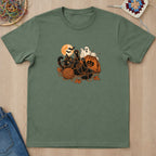 T-shirt mockup — Military Green
