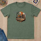 T-shirt mockup — Military Green