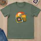 T-shirt mockup — Military Green
