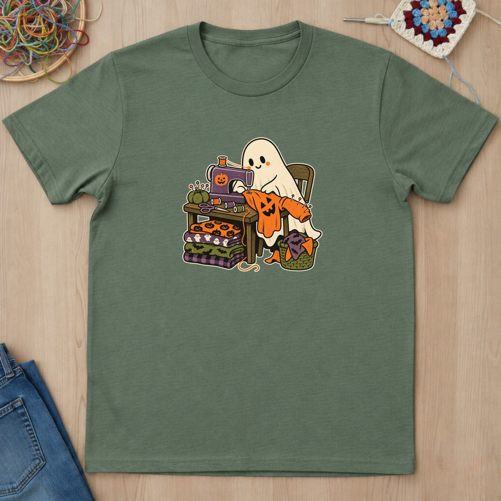T-shirt mockup — Military Green