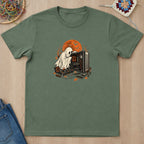 T-shirt mockup — Military Green