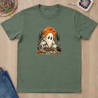 T-shirt mockup — Military Green
