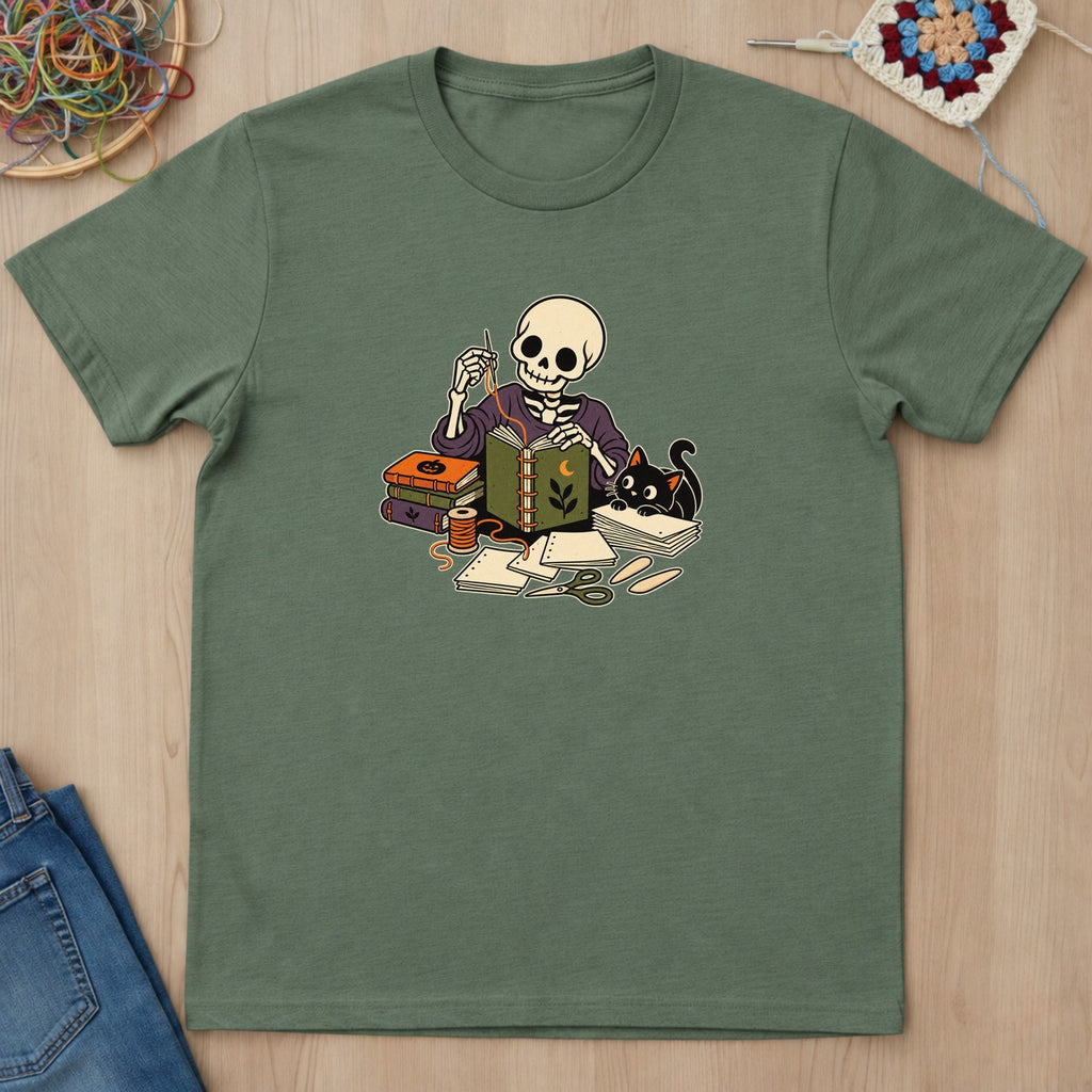 T-shirt mockup — Military Green