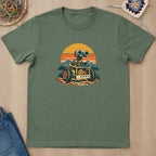 T-shirt mockup — Military Green