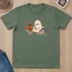 T-shirt mockup — Military Green