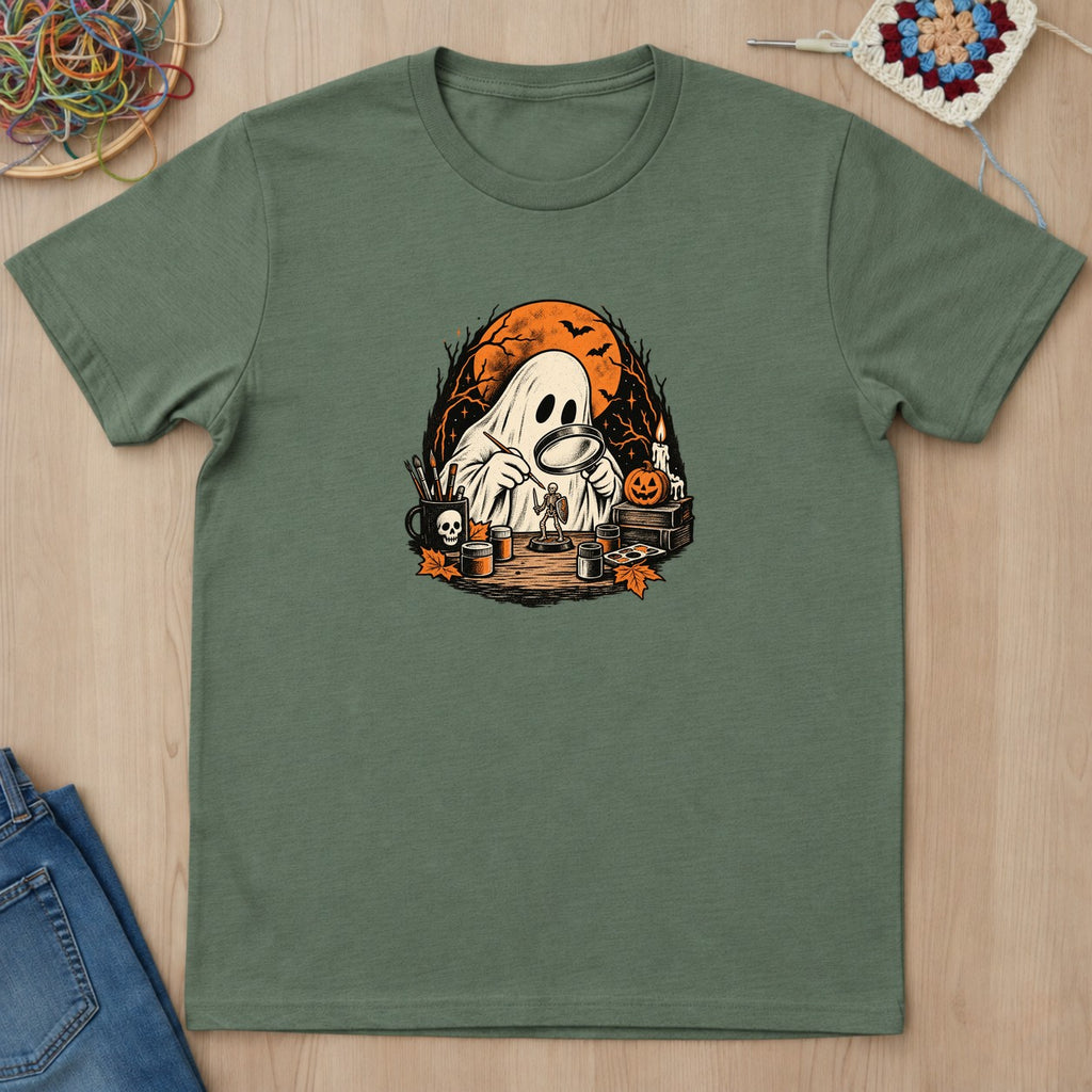 T-shirt mockup — Military Green
