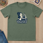 T-shirt mockup — Military Green