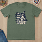 T-shirt mockup — Military Green