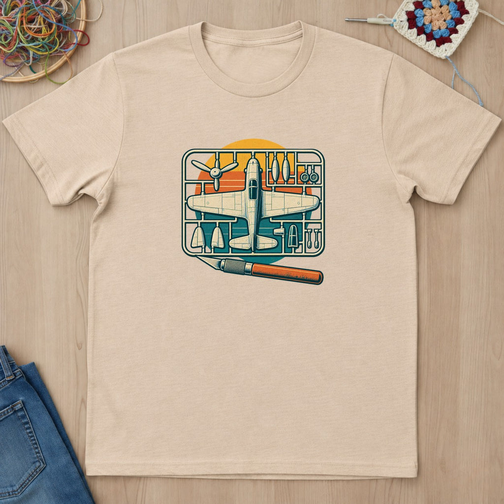 T-shirt mockup — Natural