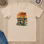 T-shirt mockup — Natural