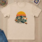 T-shirt mockup — Natural