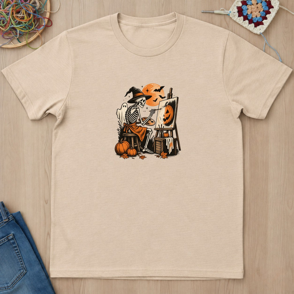 T-shirt mockup — Natural