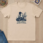 T-shirt mockup — Natural