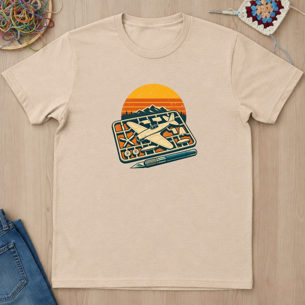 T-shirt mockup — Natural