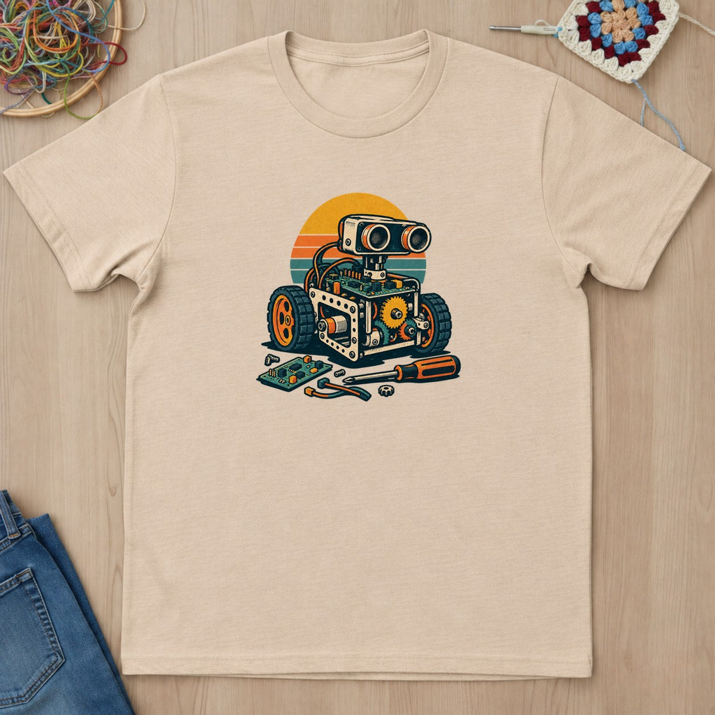 T-shirt mockup — Natural