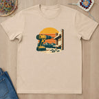 T-shirt mockup — Natural