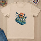 T-shirt mockup — Natural