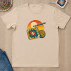 T-shirt mockup — Natural