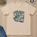 T-shirt mockup — Natural