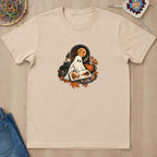 T-shirt mockup — Natural