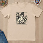 T-shirt mockup — Natural