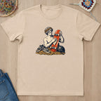 T-shirt mockup — Natural