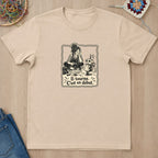 T-shirt mockup — Natural