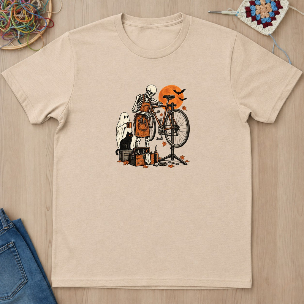 T-shirt mockup — Natural