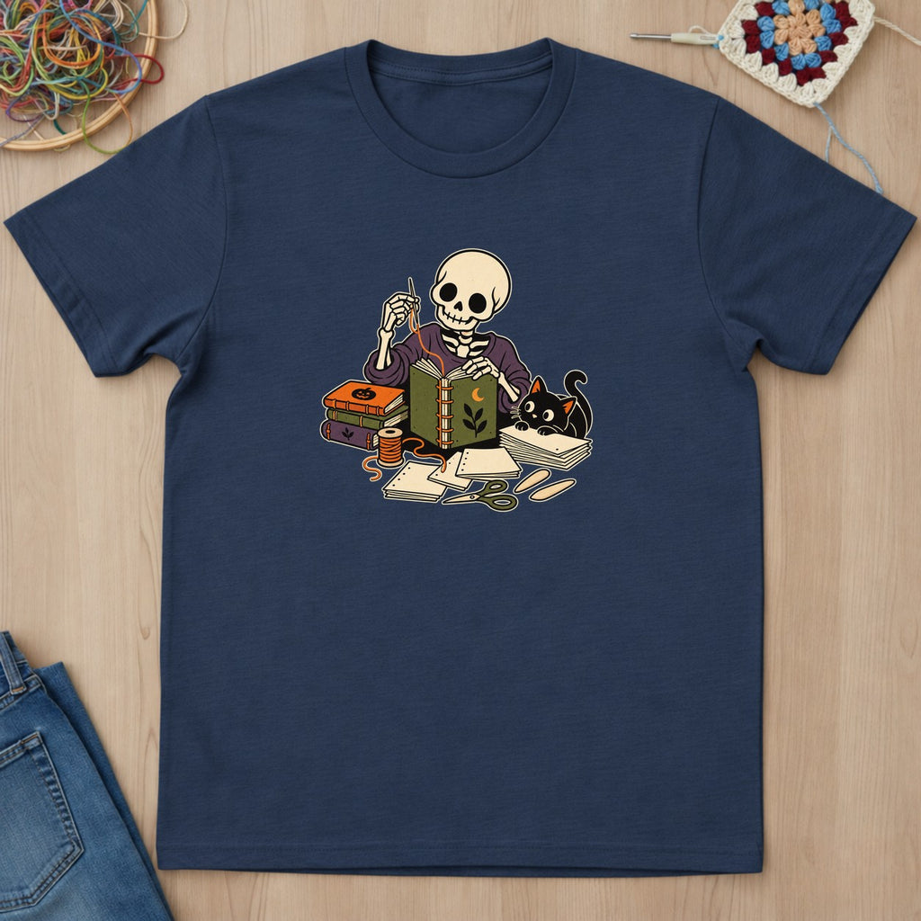 T-shirt mockup — Navy