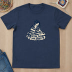 T-shirt mockup — Navy