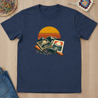 T-shirt mockup — Navy