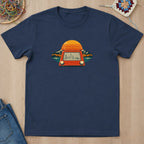 T-shirt mockup — Navy