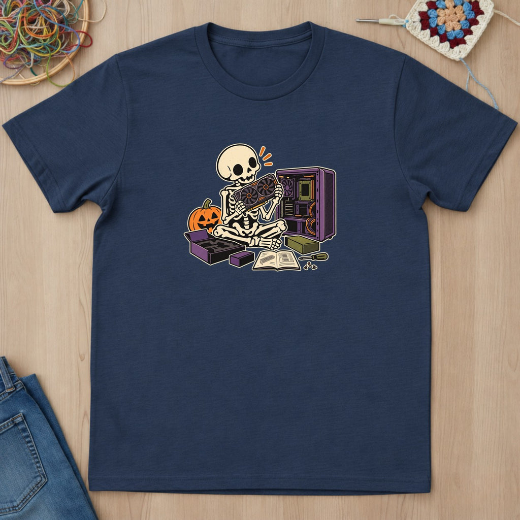 T-shirt mockup — Navy