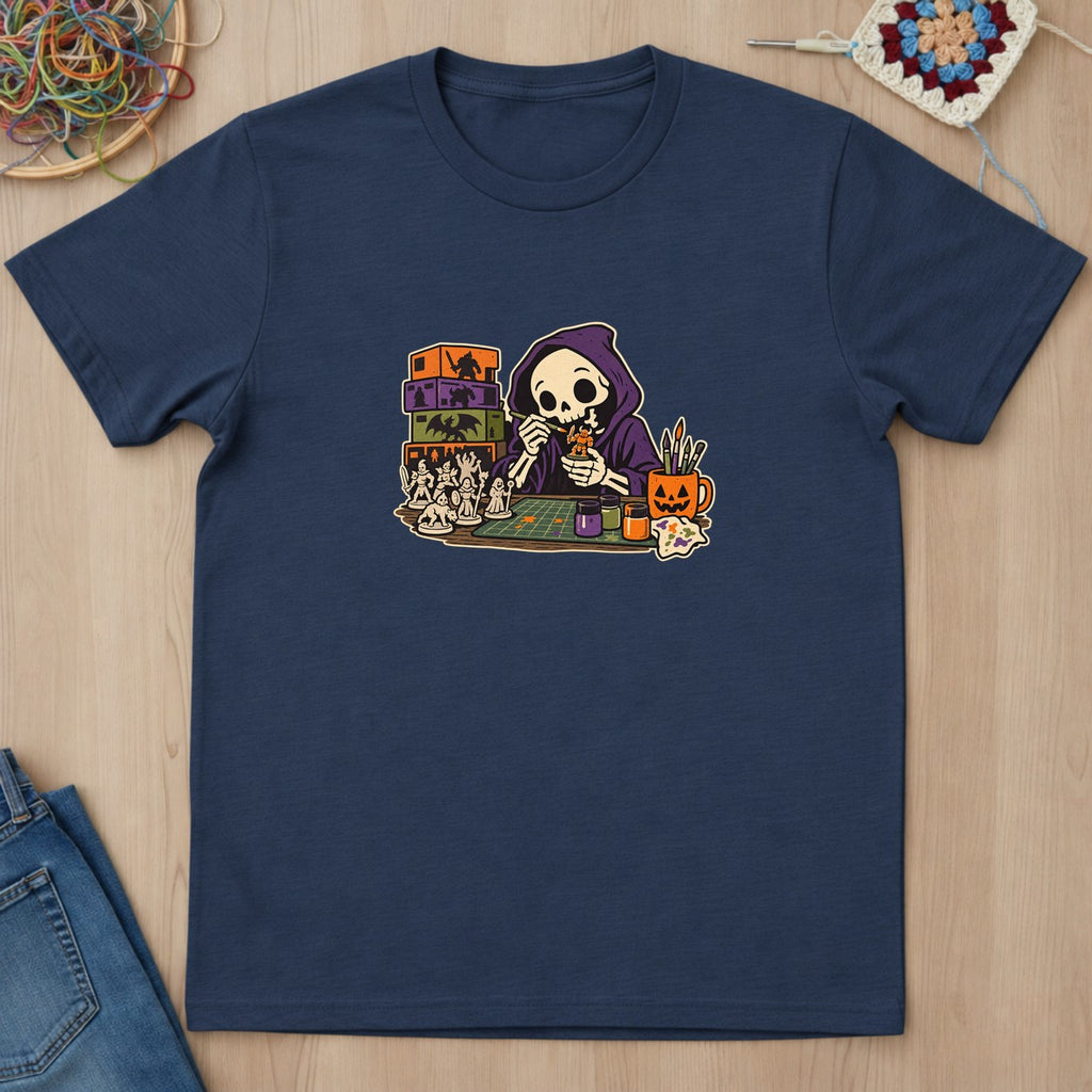 T-shirt mockup — Navy
