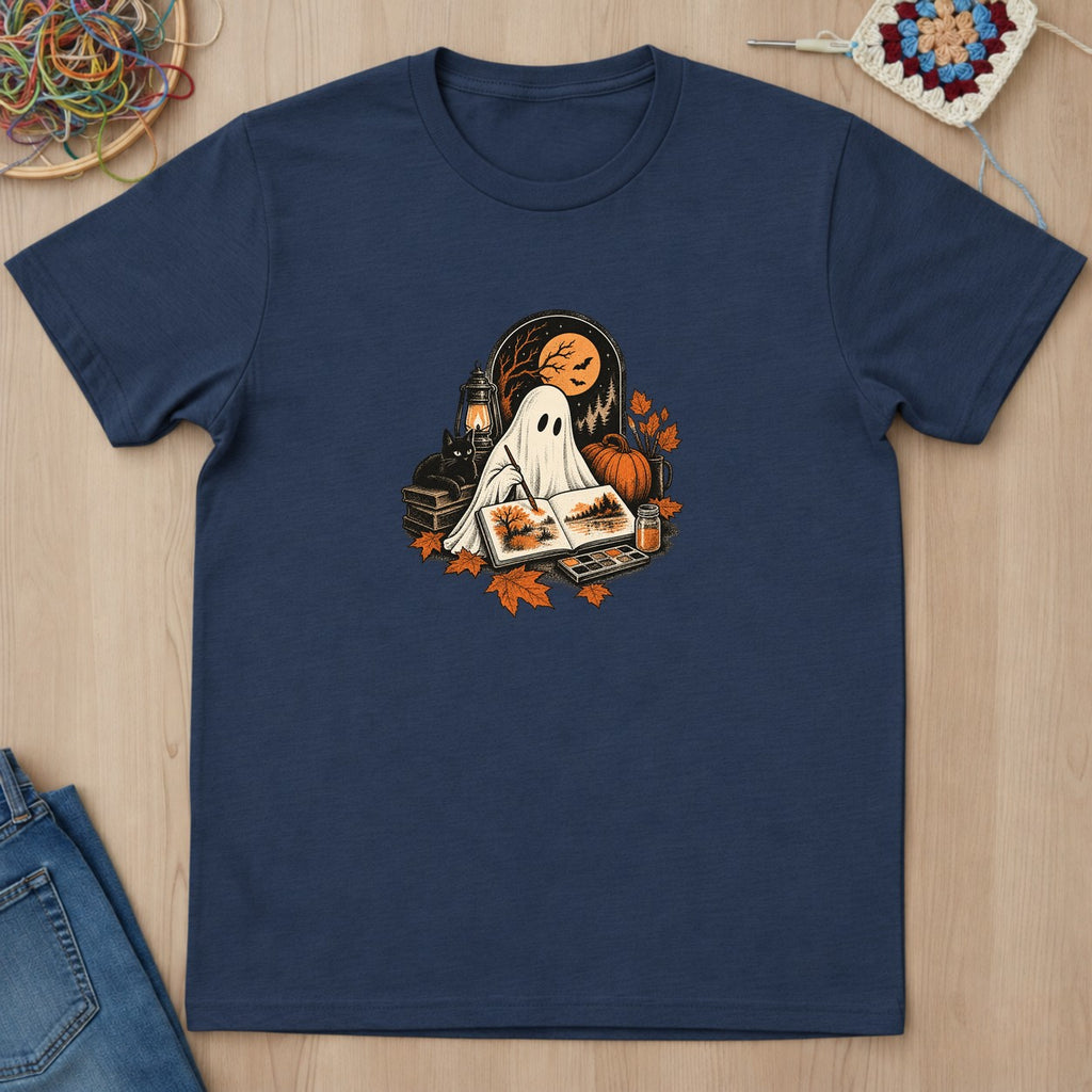 T-shirt mockup — Navy