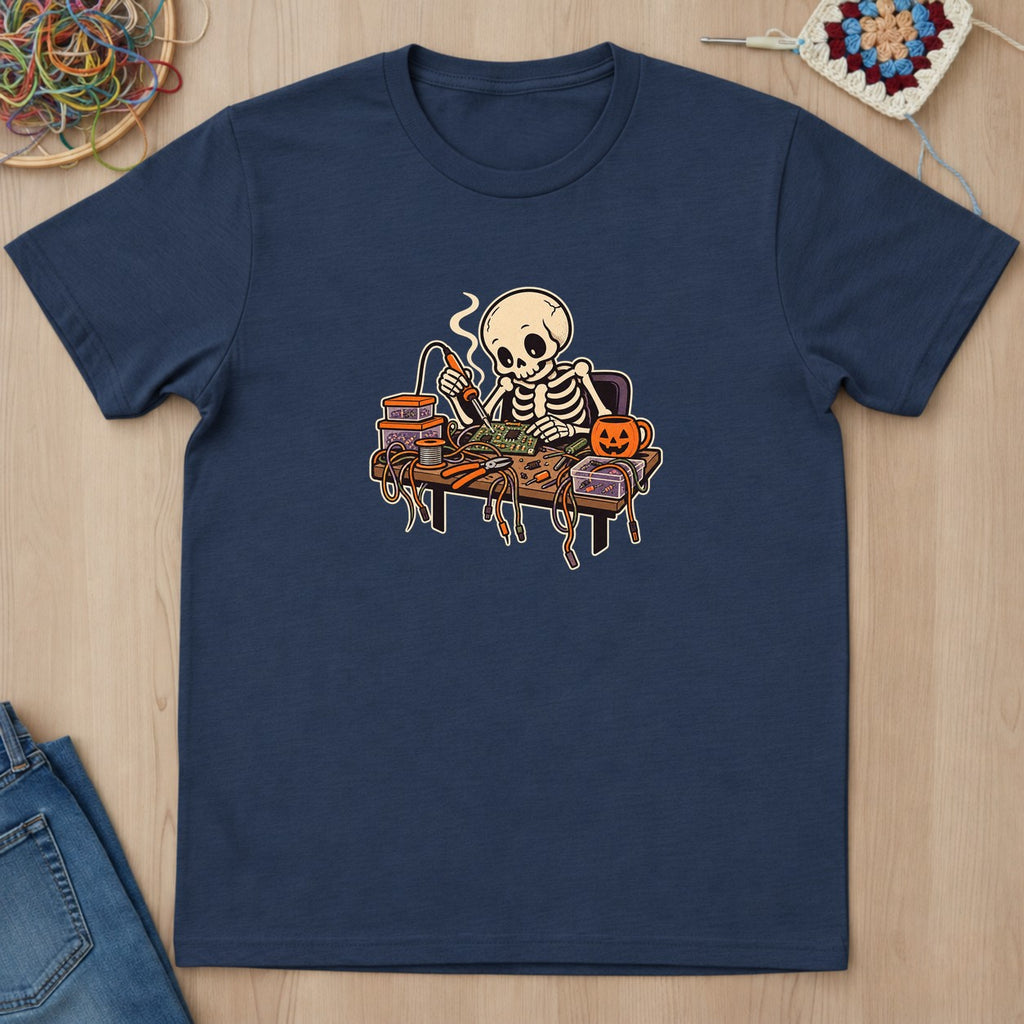 T-shirt mockup — Navy