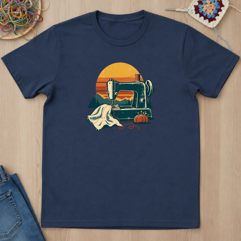 T-shirt mockup — Navy