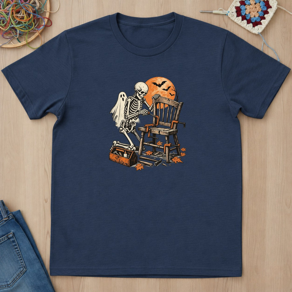 T-shirt mockup — Navy