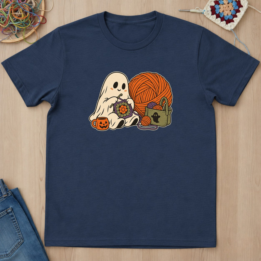 T-shirt mockup — Navy