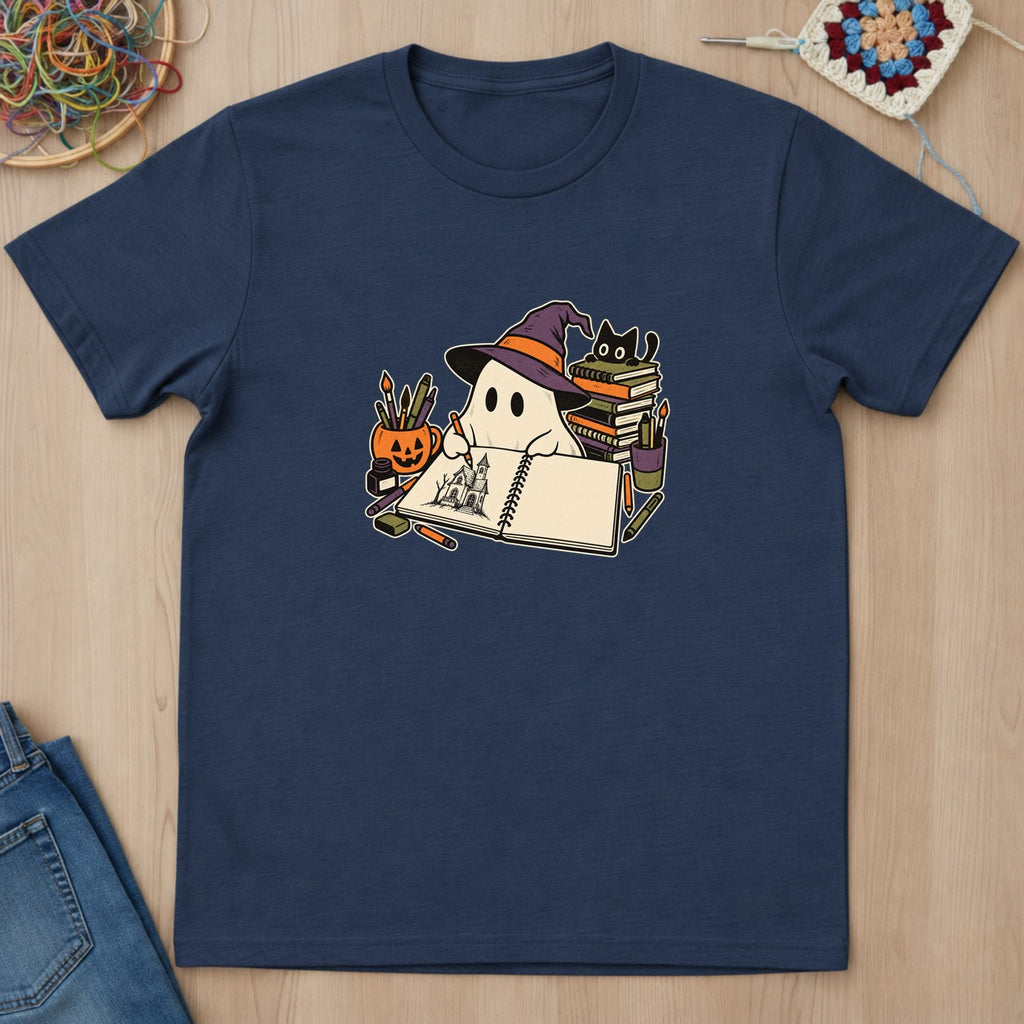 T-shirt mockup — Navy
