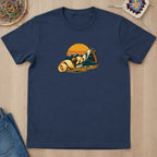T-shirt mockup — Navy