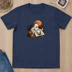 T-shirt mockup — Navy
