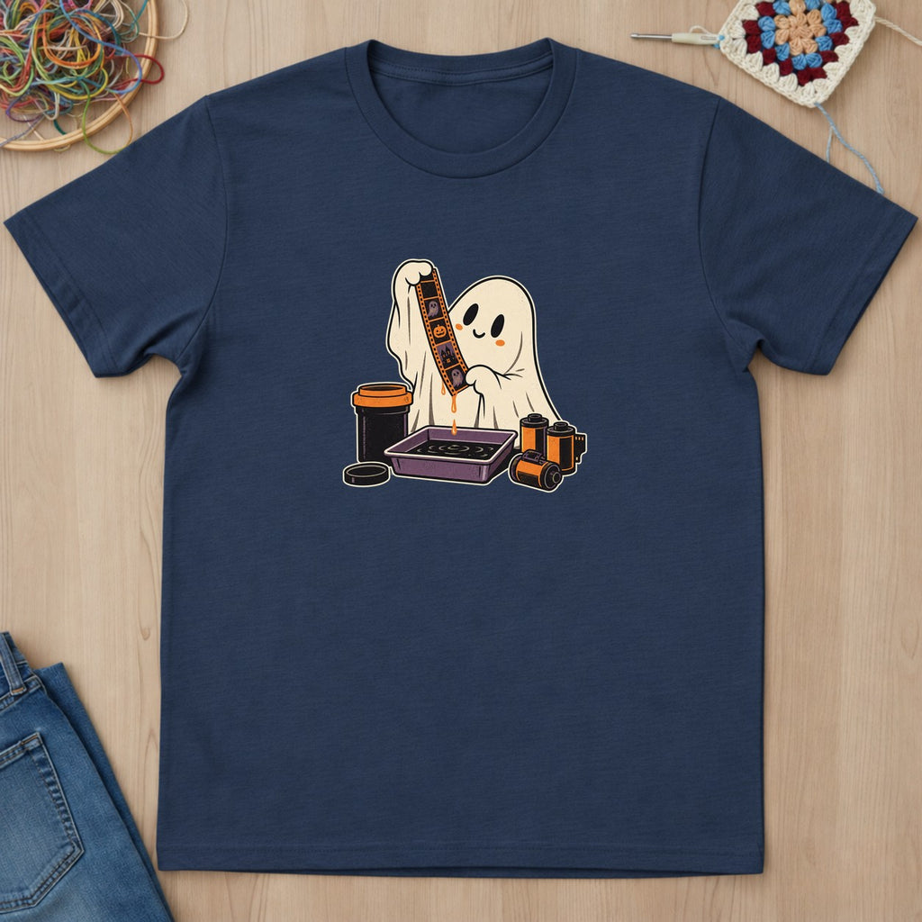 T-shirt mockup — Navy