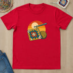T-shirt mockup — Red
