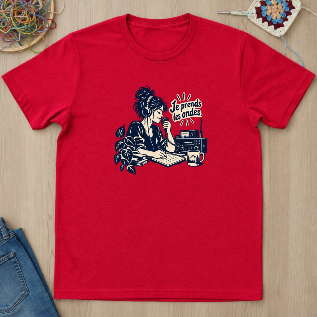 T-shirt mockup — Red