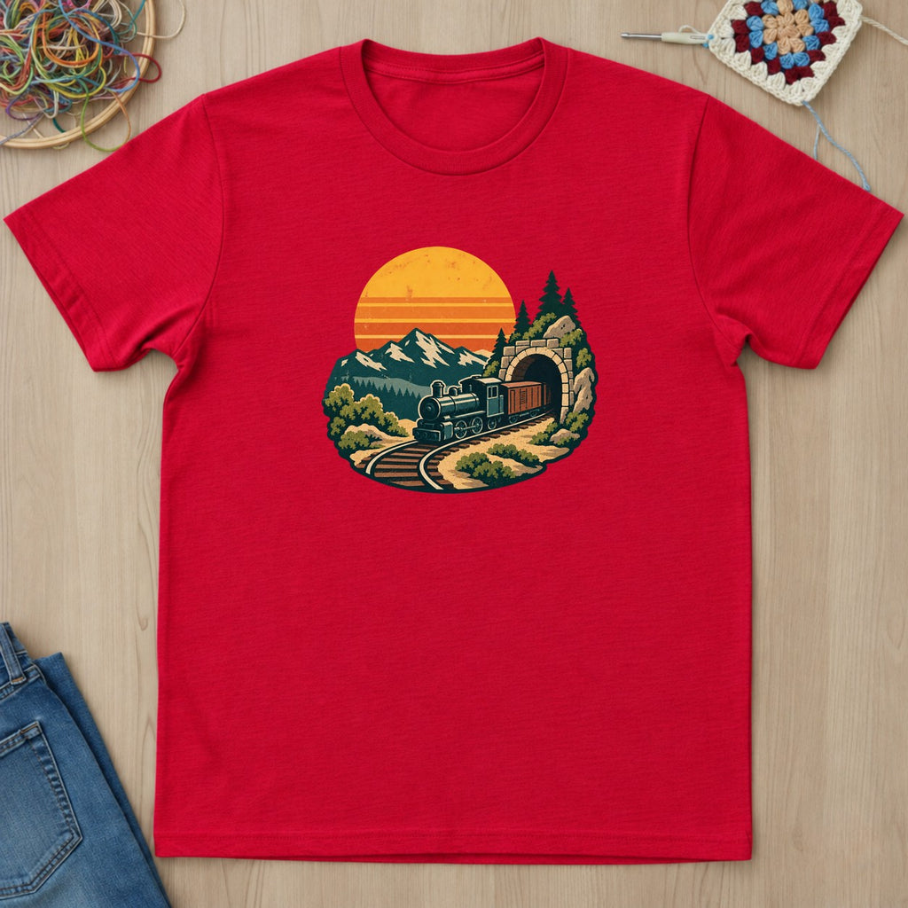 T-shirt mockup — Red