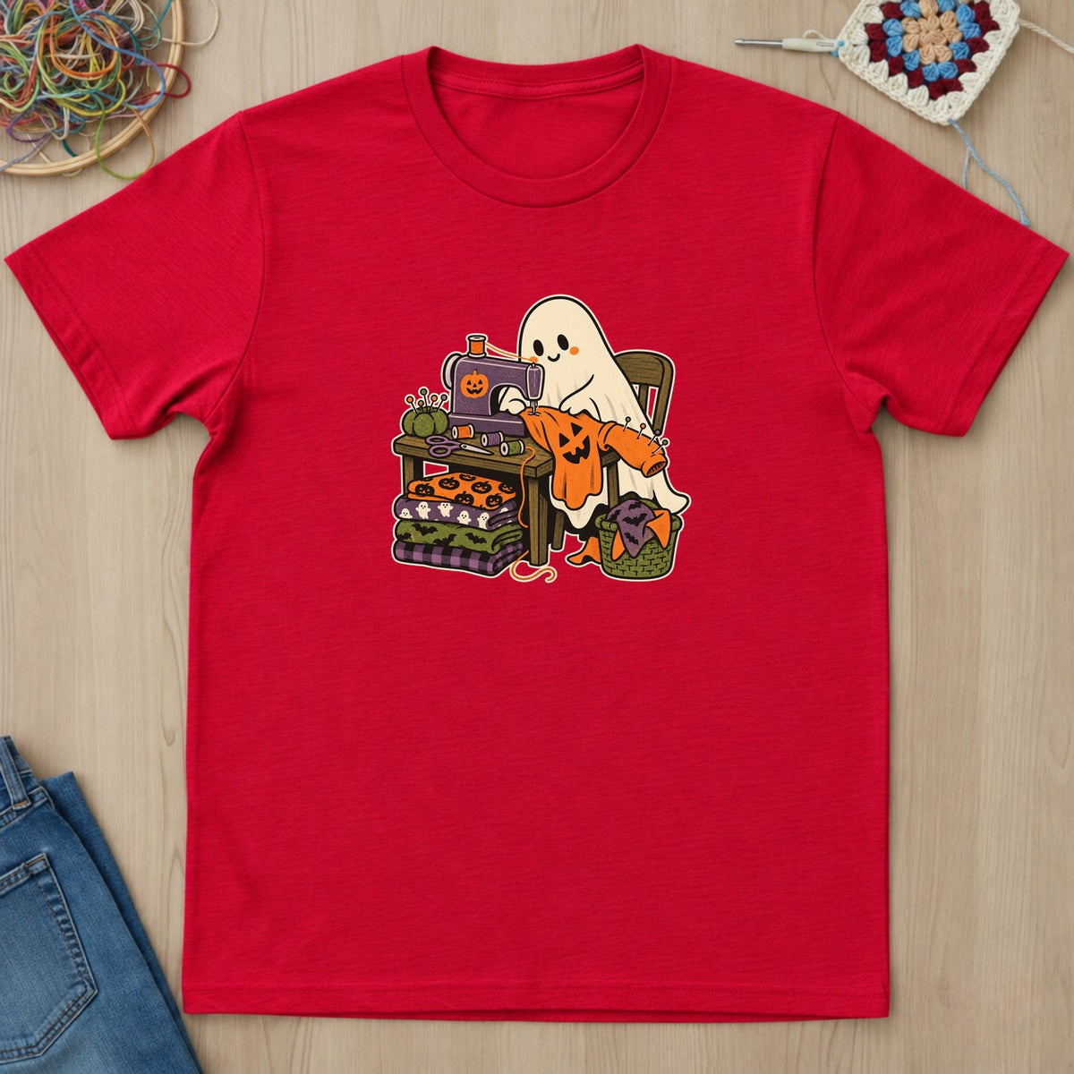T-shirt mockup — Red