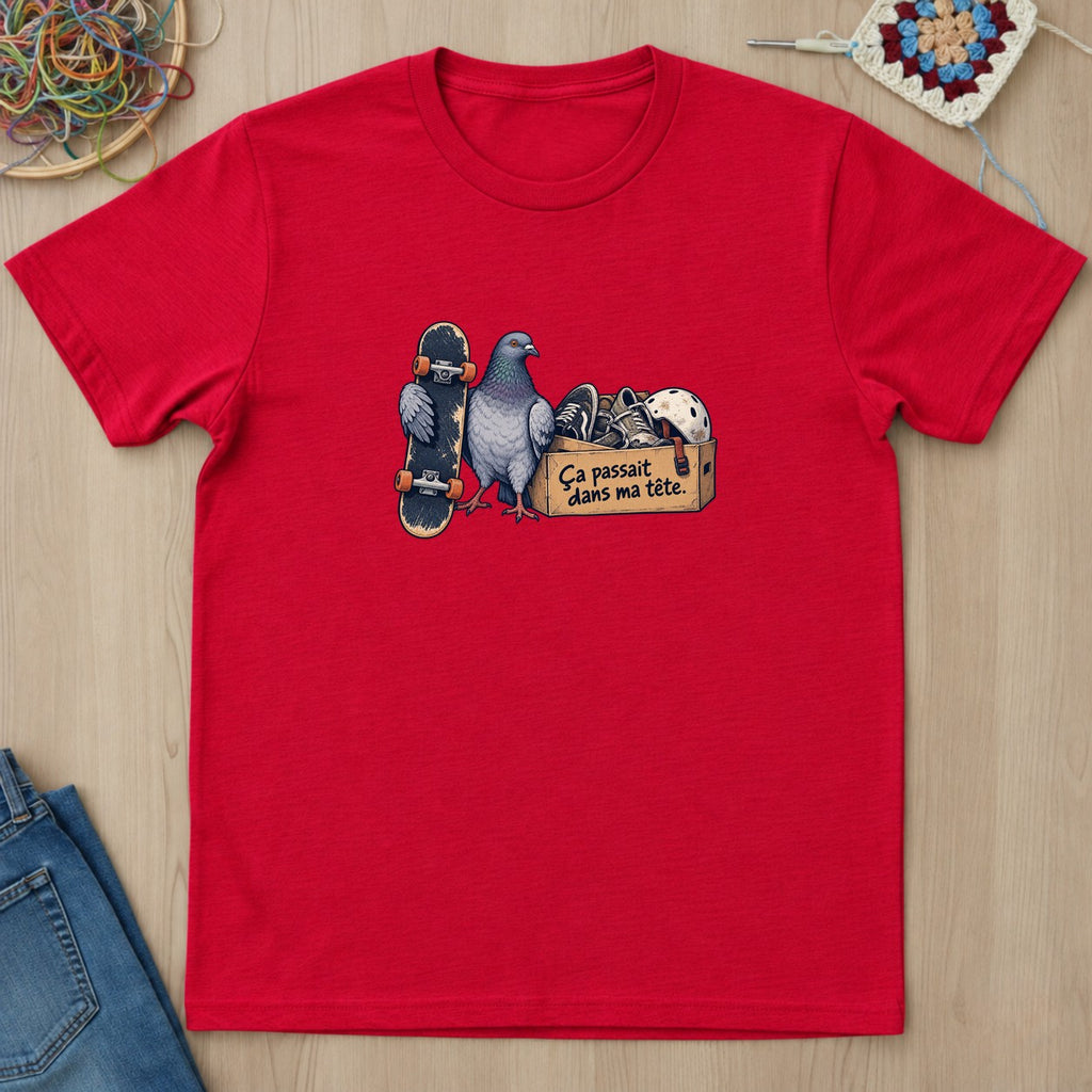 T-shirt mockup — Red